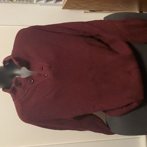 American Eagle Maroon Sweater XL